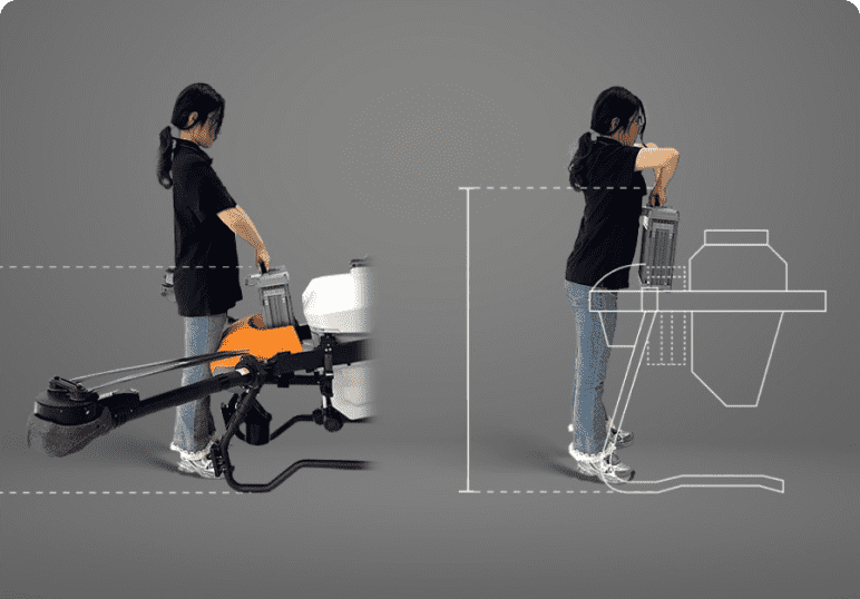Inclined Four-Axis Platform